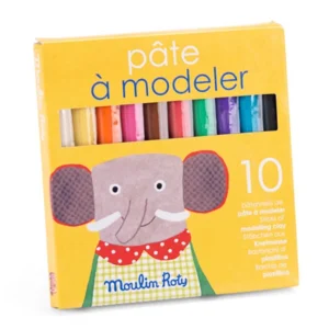 10 bâtonnets de pâte à modeler Popipop