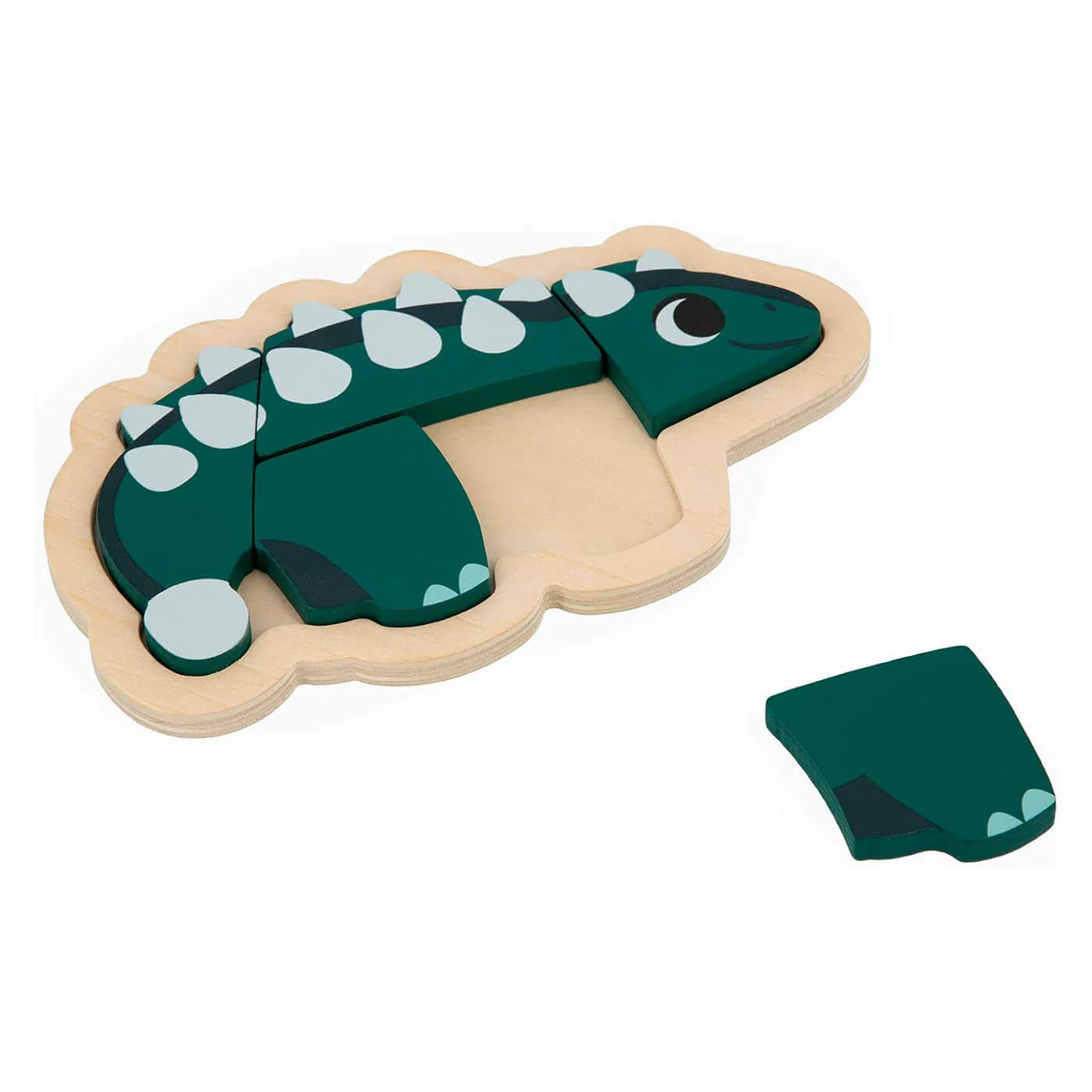 4 puzzles évolutifs en bois Dinos (2 à 5 pcs.) – Image 4