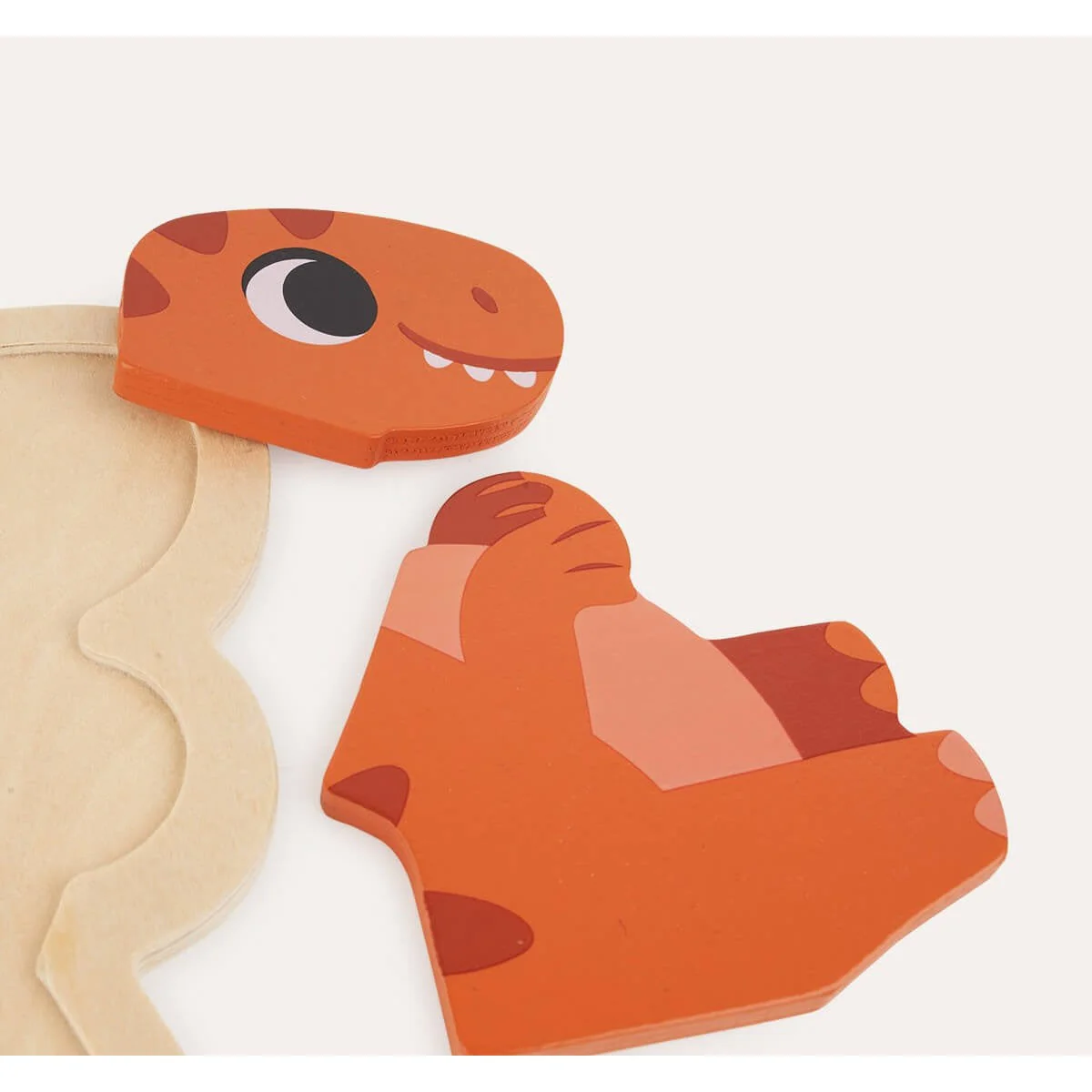 4 puzzles évolutifs en bois Dinos (2 à 5 pcs.) – Image 3