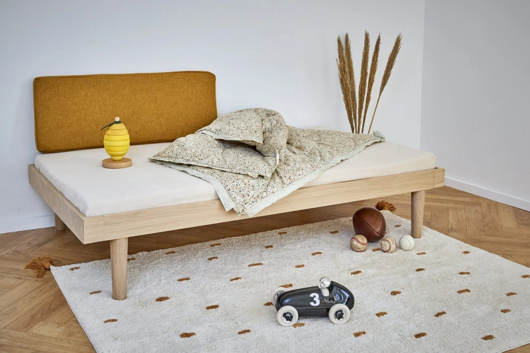 Lit Eli "Daybed" - Kas Copenhagen - 90 X 200 Cm Chêne Naturel