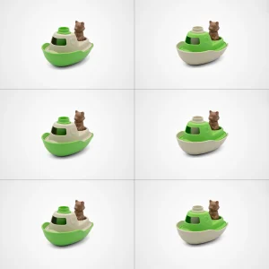 Petits bateaux Moccha Mint - Asst x6