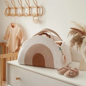Sac à Langer Macramé Arc En ciel