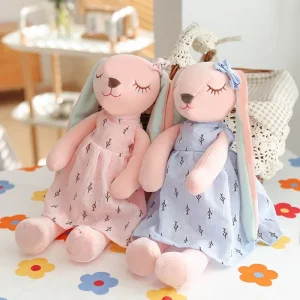 Peluche Lapin Rose Kalinou