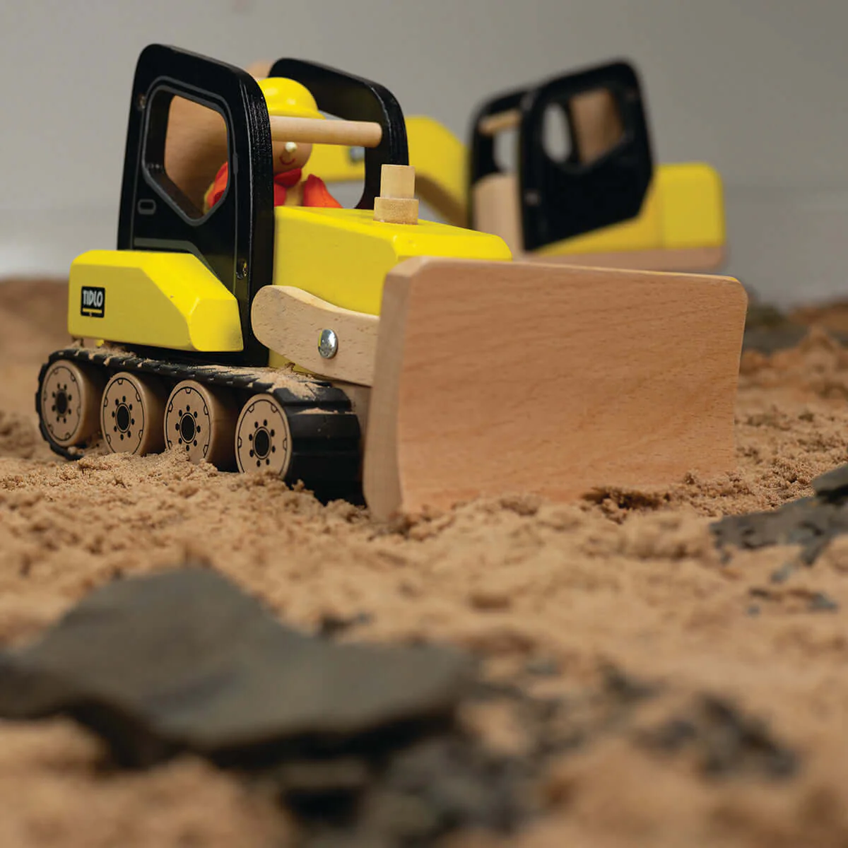 Bulldozer Tidlo en bois – Image 2