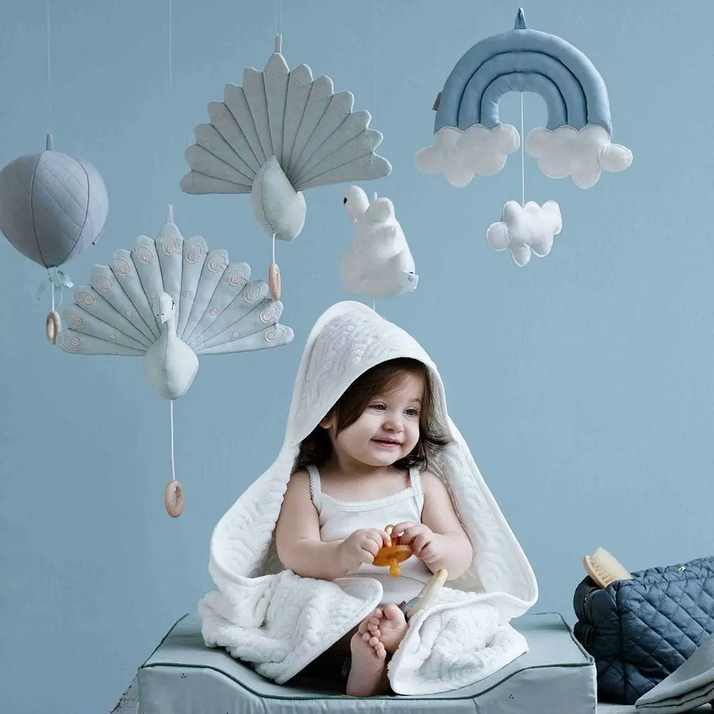 Mobile Musical Paon - Vert Sauge – Image 3