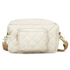 Petit Sac À Langer - Ocs Classic Rayures Camel