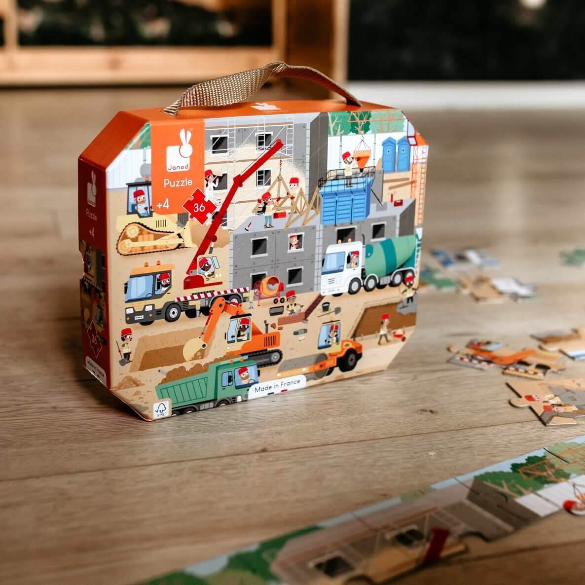 Casse-tête - Chantier de construction (36 pcs) – Image 5