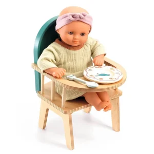 Chaise à barreaux pour poupée Pomea