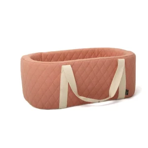 Couffin KUKO Bois De Rose Matelassé - Matelas Inclus