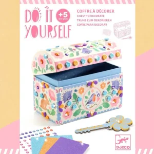 Coffre DIY à décorer Précieux trésors