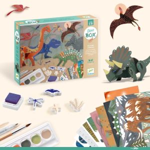 Coffret multi-bricolage - Monde des dinosaures