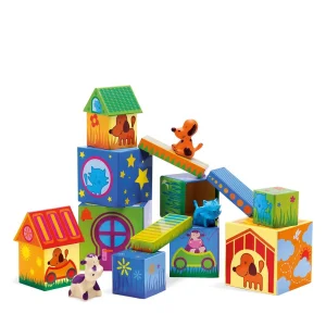 Cubes de construction d'éveil Cubanimo