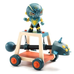 Figurine guerrier Spider Attak & bélier