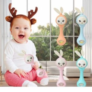 HOCHET BÉBÉ | LAPIN MUSICAL LUMINEUX