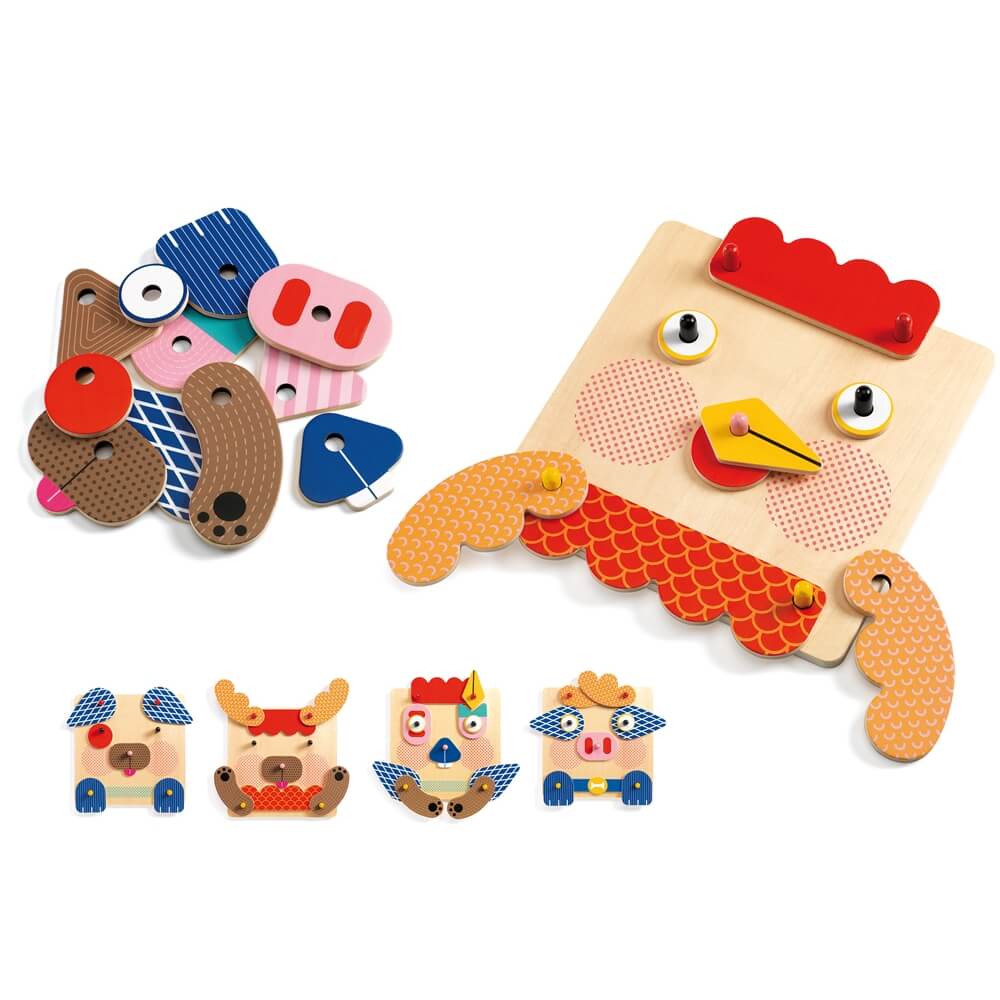 Jeu d'assemblage Creafaces – Image 2