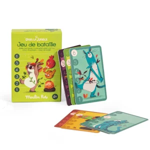 Jeu de cartes Bataille dans la Jungle
