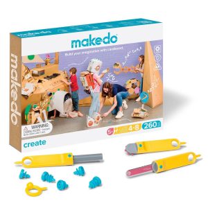 Kit de construction en carton Create (260 pcs)