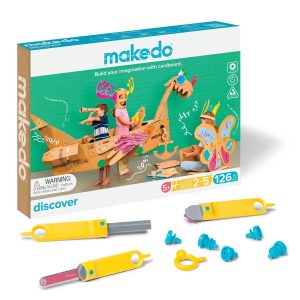 Kit de construction en carton Discover (126 pcs)