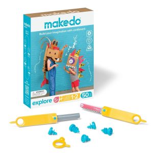 Kit d'outils de construction en carton - Explore (50 pcs)