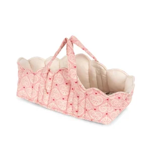 Couffin Pour Poupée - Rose Dentelle