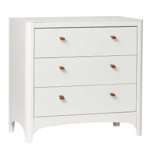 Commode 3 Tiroirs Classic, Blanc