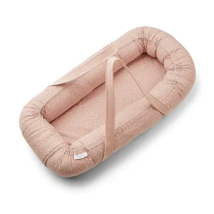 Couffin Souple en Coton Bio - Rose Confetti