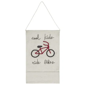 Cintre De Poche Mural Cool Kids Ride Bikes