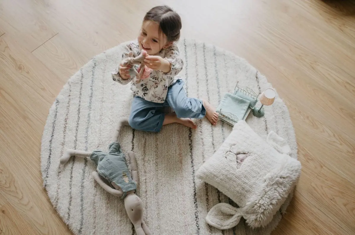 Tapis En Laine Arona Round Ø 120 cm – Image 5