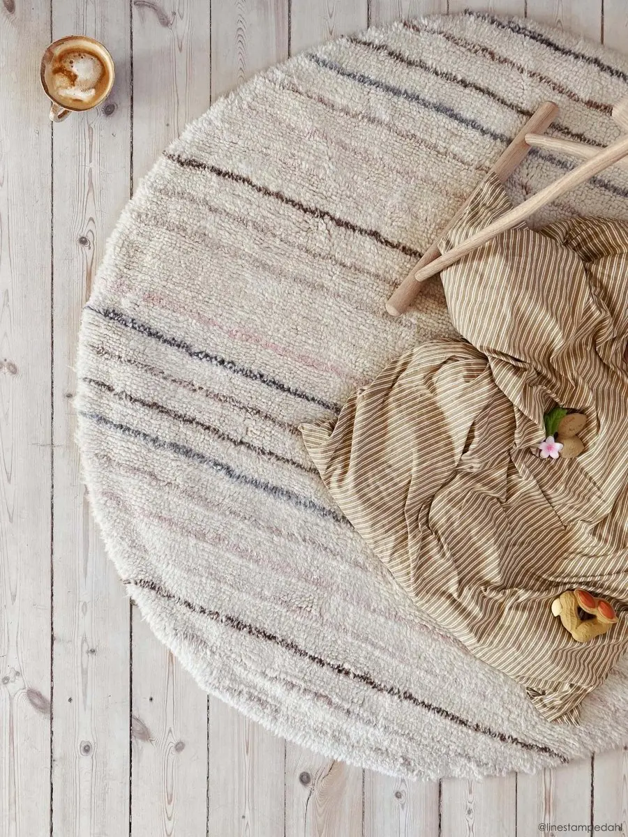 Tapis En Laine Arona Round Ø 120 cm – Image 8