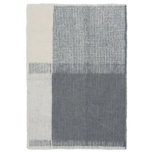 Tapis En Laine Kaia Smoke Blue 120 X 170 cm
