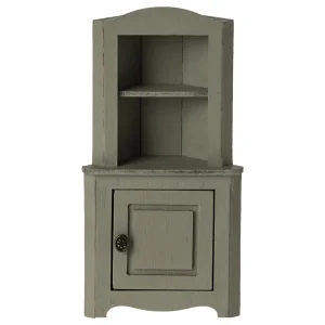 Armoire d'Angle, Pour Souris Maileg - Vert Clair