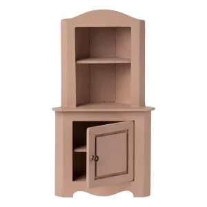 Mini Armoire d'Angle Pour Souris Maileg - Rose