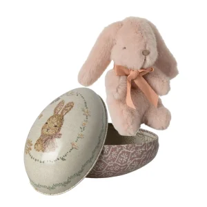 Peluche Lapin, Mini - Poudre Avec Œuf De Pâques Petit Taille