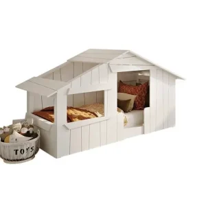 Lit Cabane Montessori (MDF + SAPIN) - Coloris Au Choix