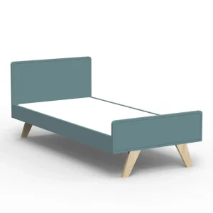 Lit Junior MADAVIN Bouleau Pieds Vernis Naturel 90 x 200 cm