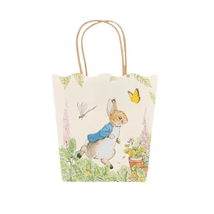 Sacs De Fête Pierre Le Lapin Dans Le Jardin