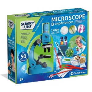 Microscope 1200x et expériences scientifiques