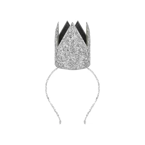 Couronne Pailletée - Argent