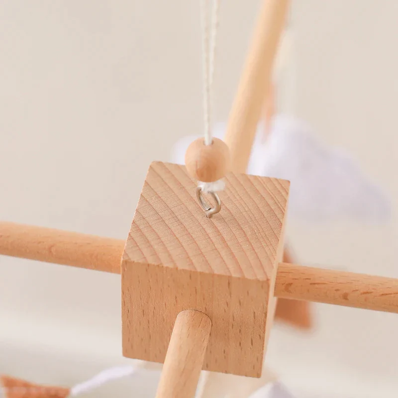 Mobile Bébé Montgolfière Bleu Ciel – Image 4