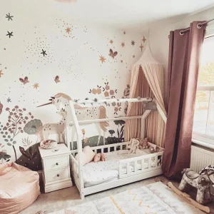 Papier Peint Chambre Enfant Prairie De Licorne