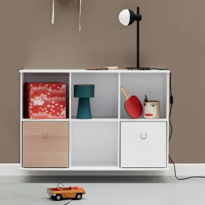 Étagère Murale Wood 3×2 Horizontale