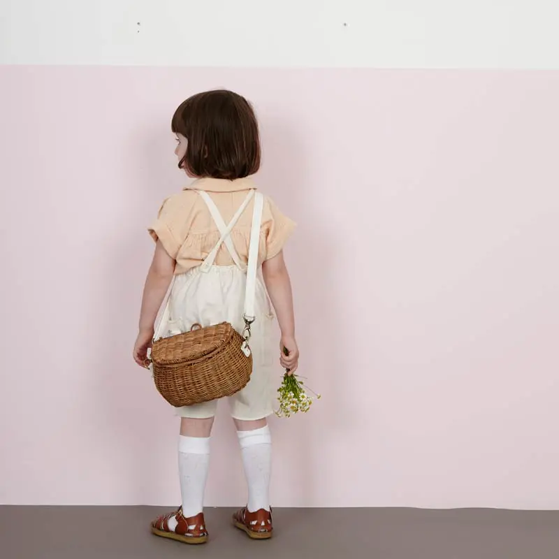 Mini Sac En Rotin Chari - Naturel – Image 3