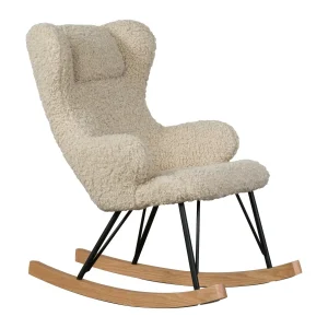 Fauteuil À Bascule De Luxe Enfant Mouton