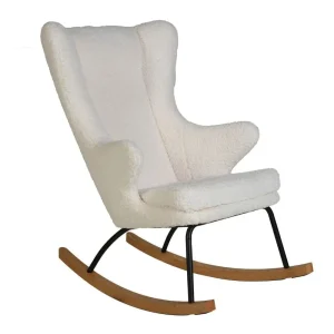 Fauteuil d'allaitement de Luxe - Blanc