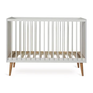 Lit Bébé COCOON 120 x 60 cm - Blanc Glacé