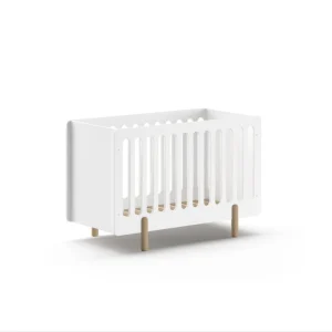 Lit Bébé SMILE 60x120cm Blanc