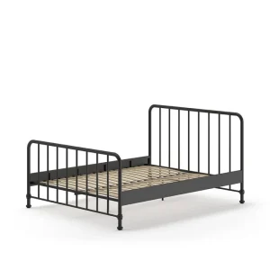 Lit BRONXX 160 X 200 cm Noir