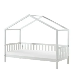 Lit Cabane DALLAS 90x200cm Avec Grille