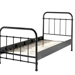 Lit NEW YORK 90 X 200 Cm - Noir