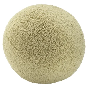 Coussin Boule Molletonné - Matcha